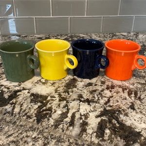 Set of Fiestaware Mugs